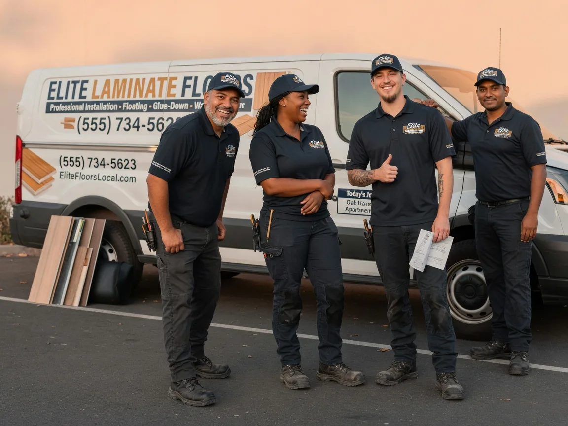 Laminate flooring installation company in Franktown, VA
